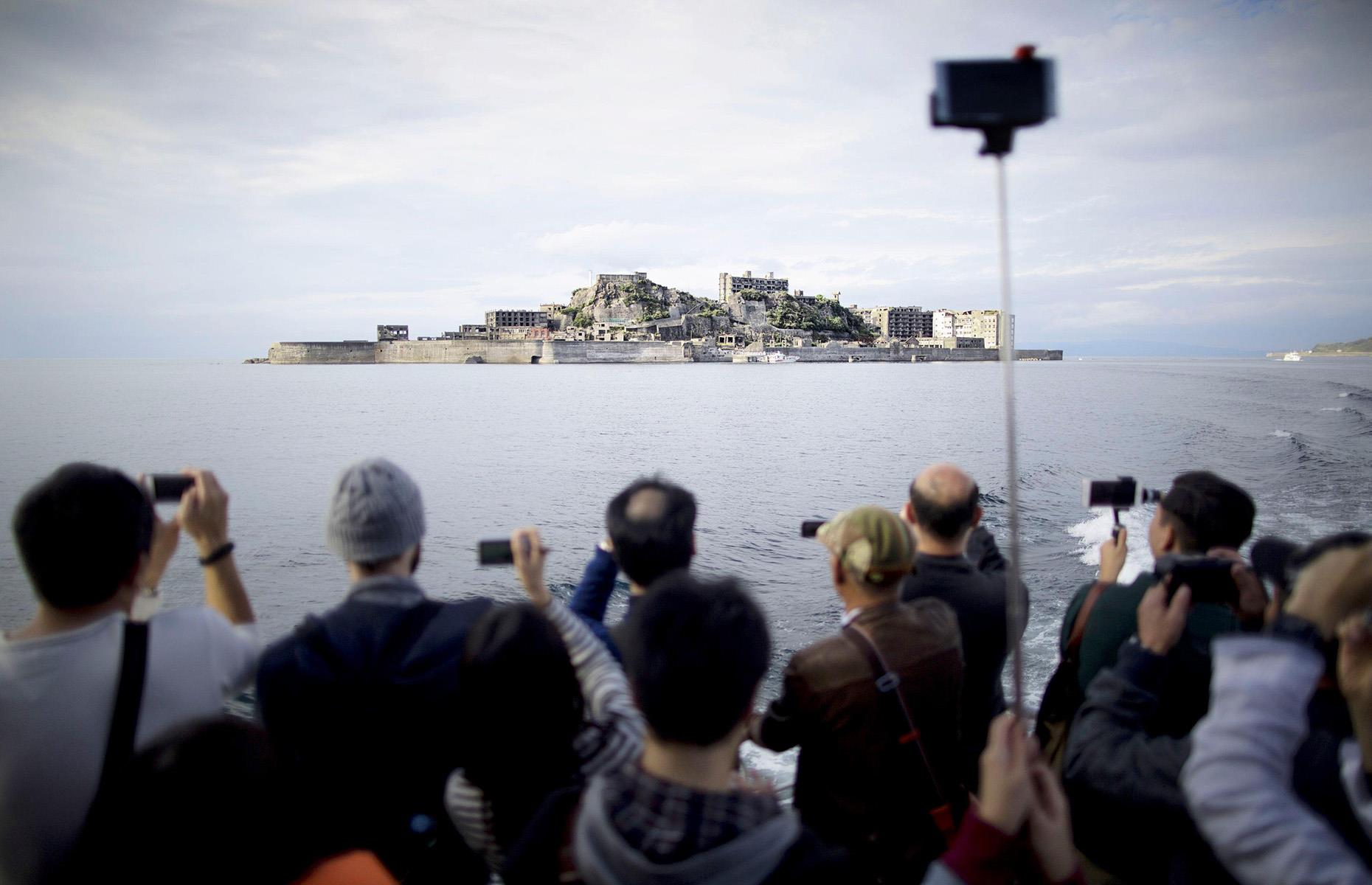 Now: Hashima Island, Japan
