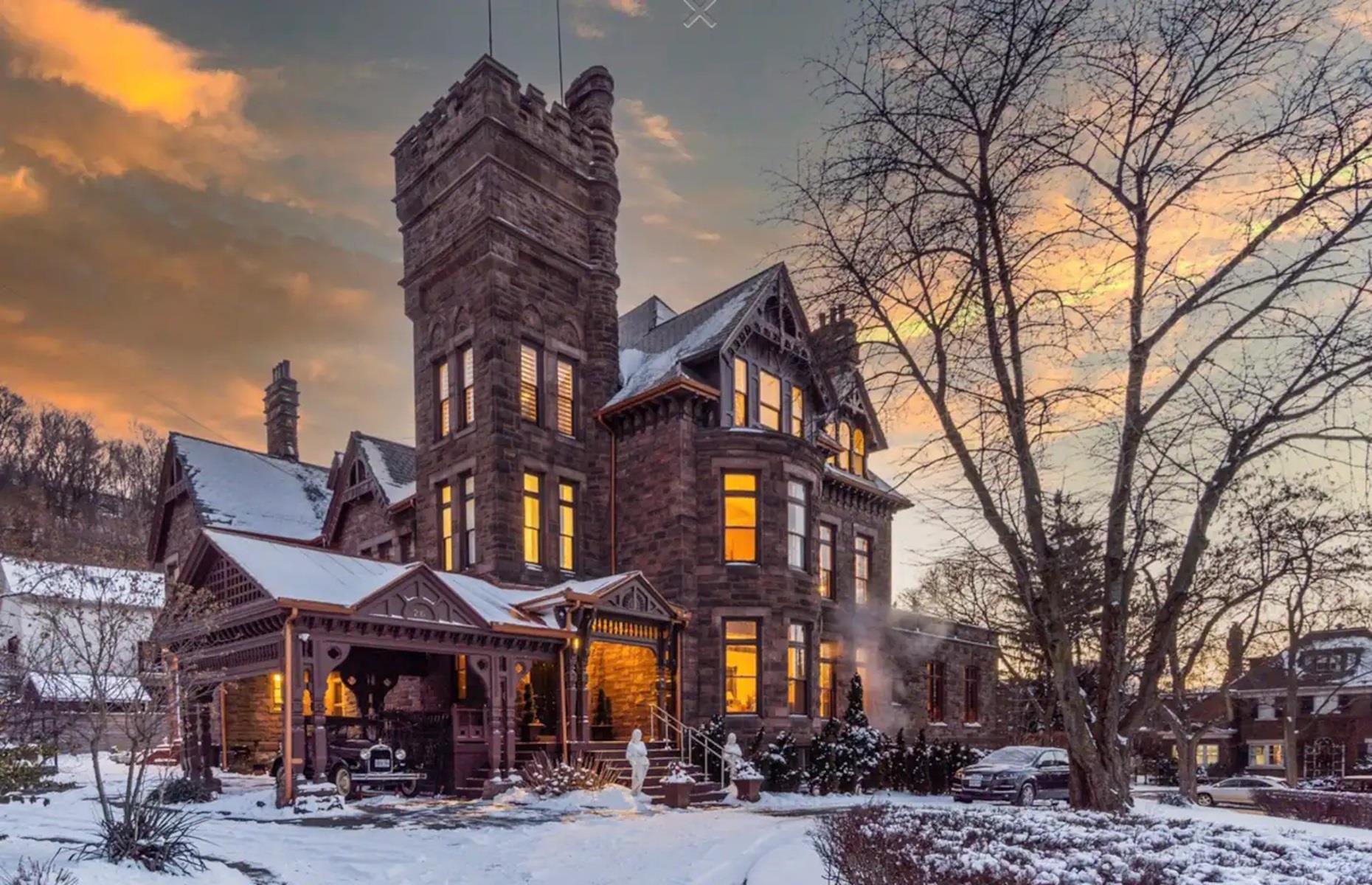 Victorian castle, Hamilton, Ontario
