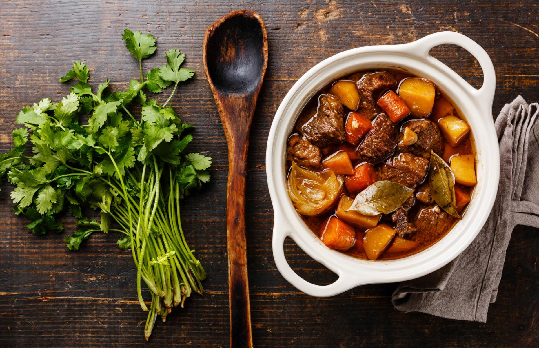 Beef bourguignon is perfect for a party