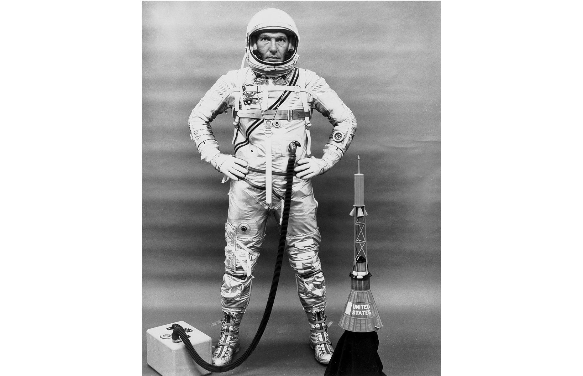 Astronaut Walter Schirra
