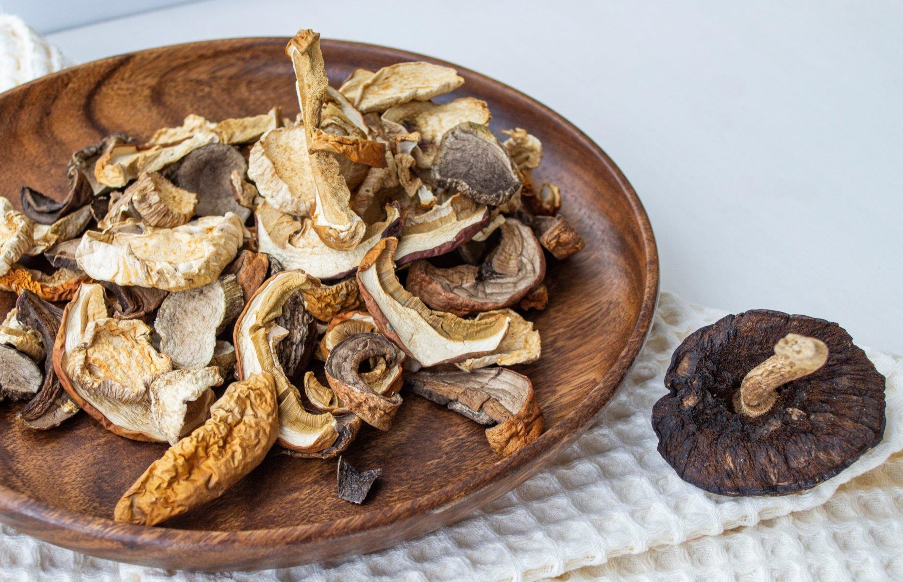 Keep dried mushrooms to hand for extra flavour
