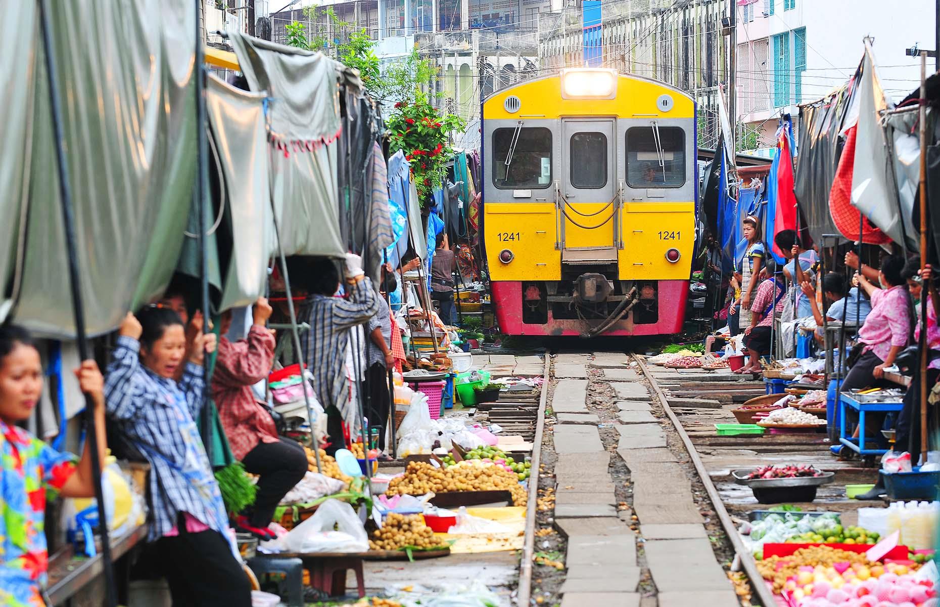 24. Maeklong Railway, Thailand