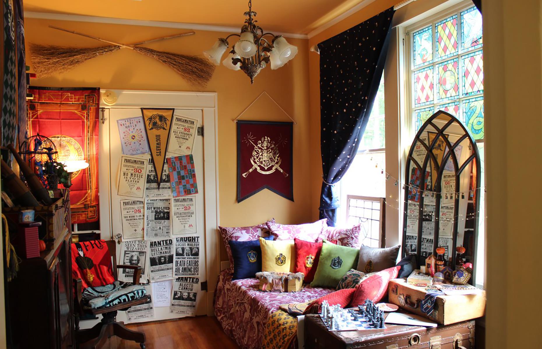 Harry Potter superfans who've turned their homes into Hogwarts