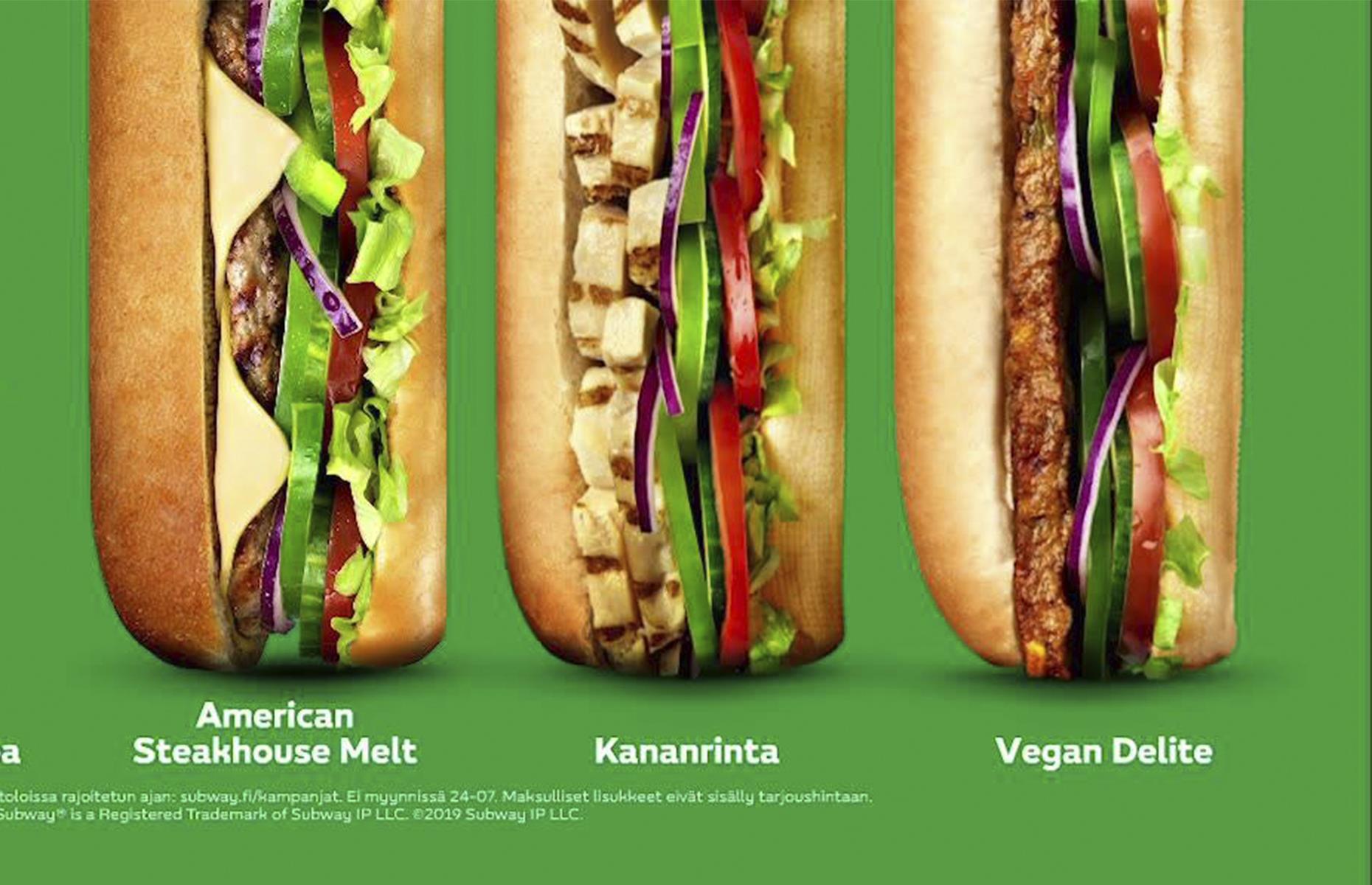 Vegan Signature Loaded Wrap, Subway, UK 