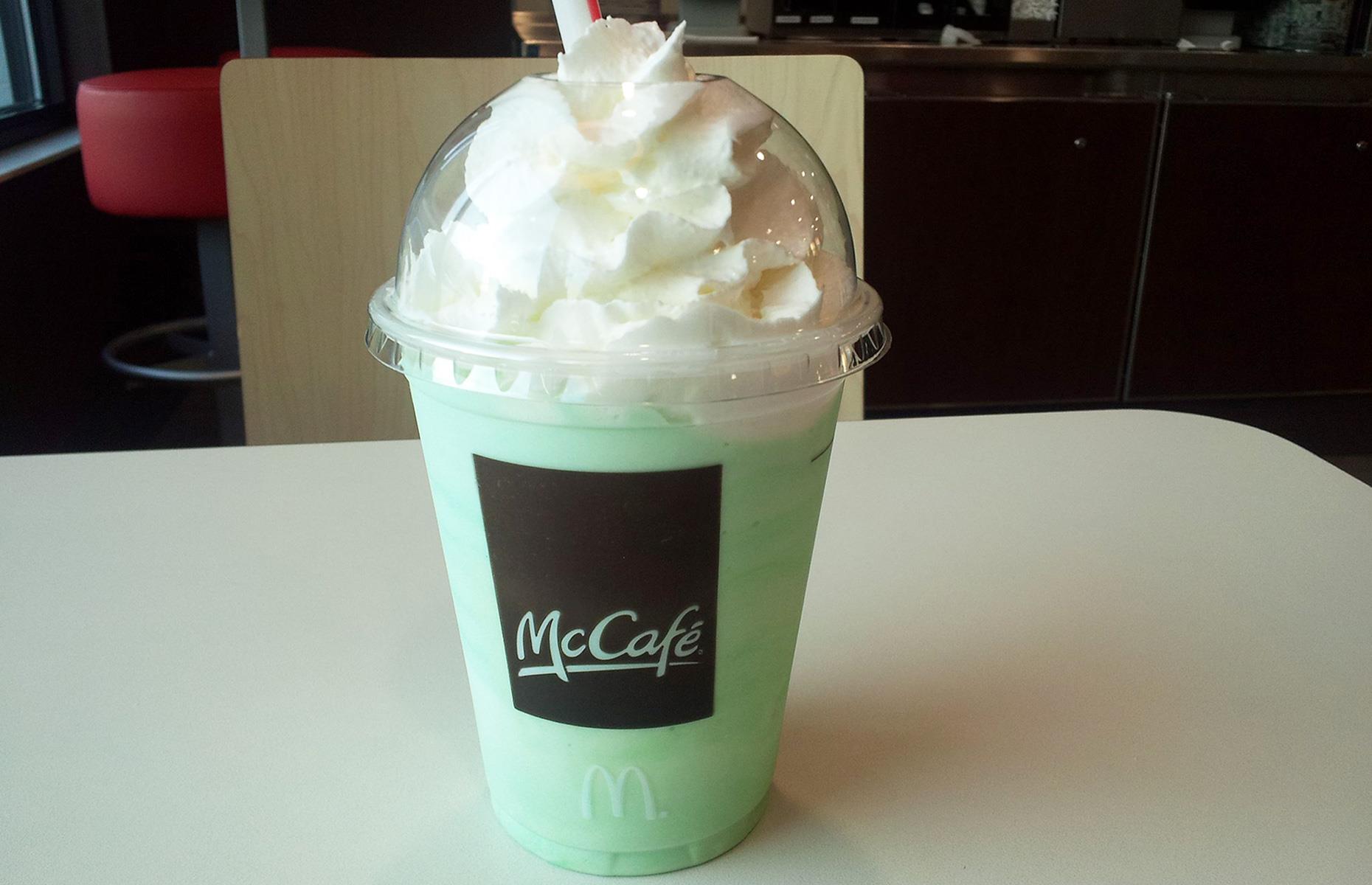 7. Shamrock Shake, McDonald's, Canada, Ireland and USA