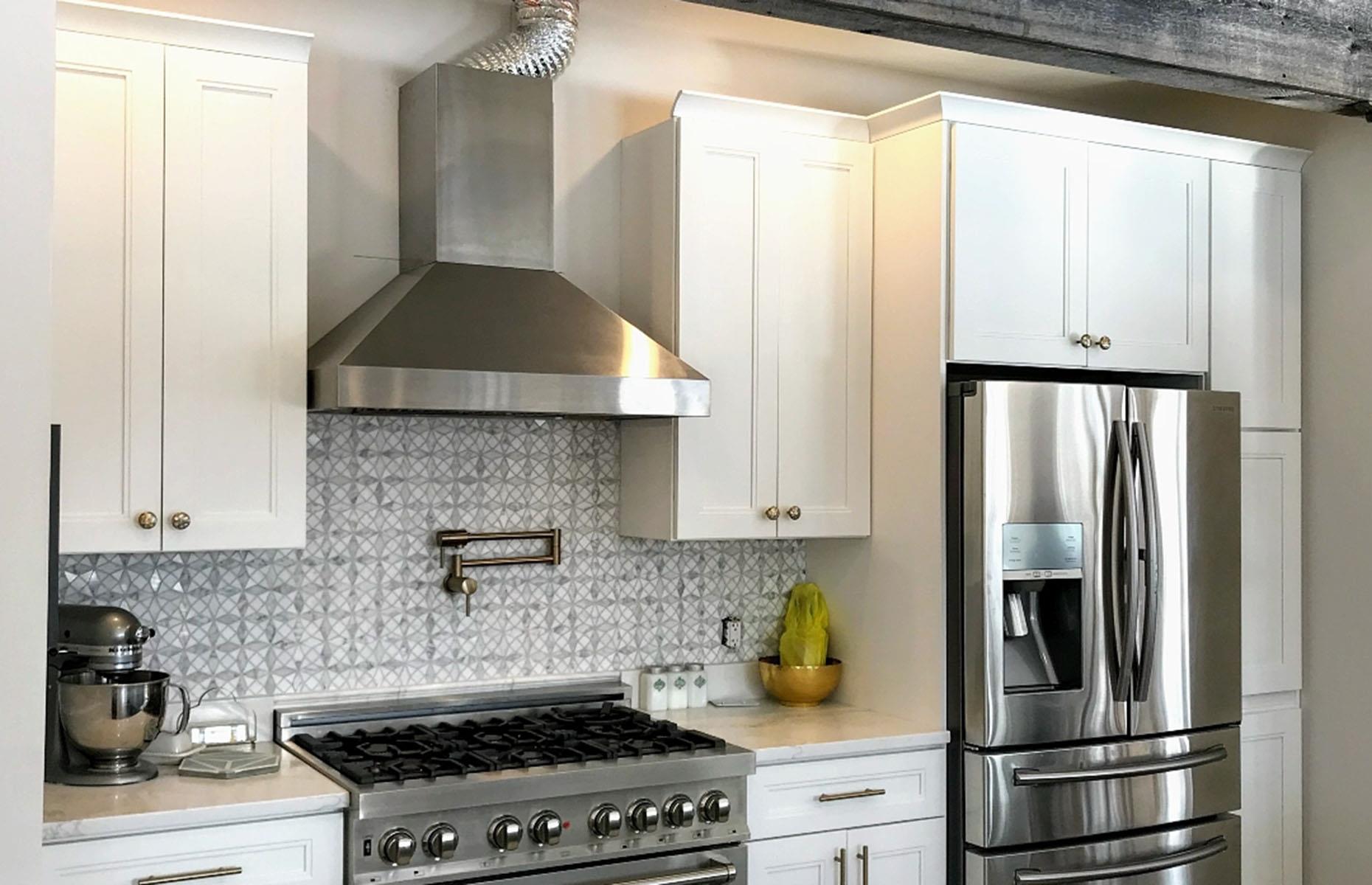 After: the kitchen
