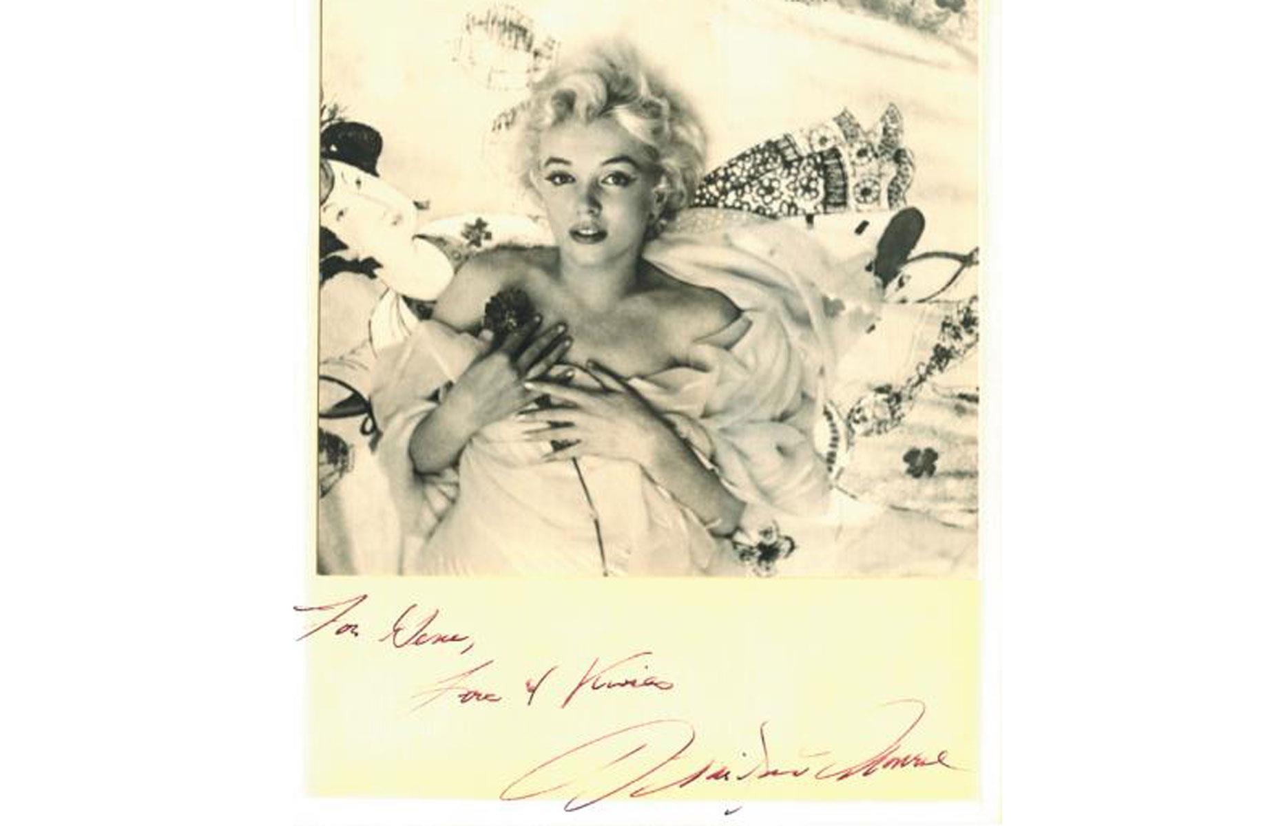 Marilyn Monroe: $13,741 (£12k)