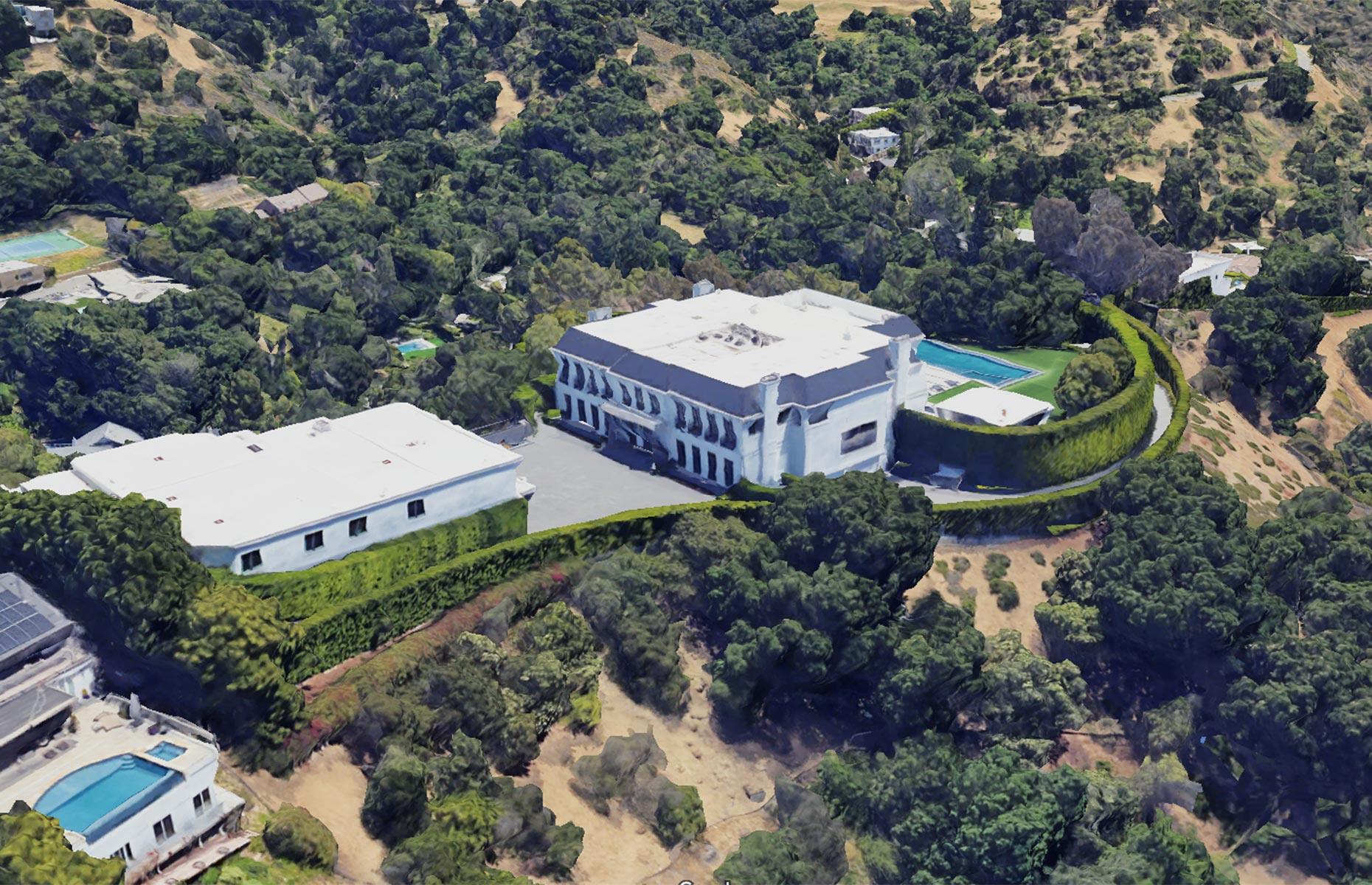 J.Lo and Ben Affleck's huge Bel Air estate
