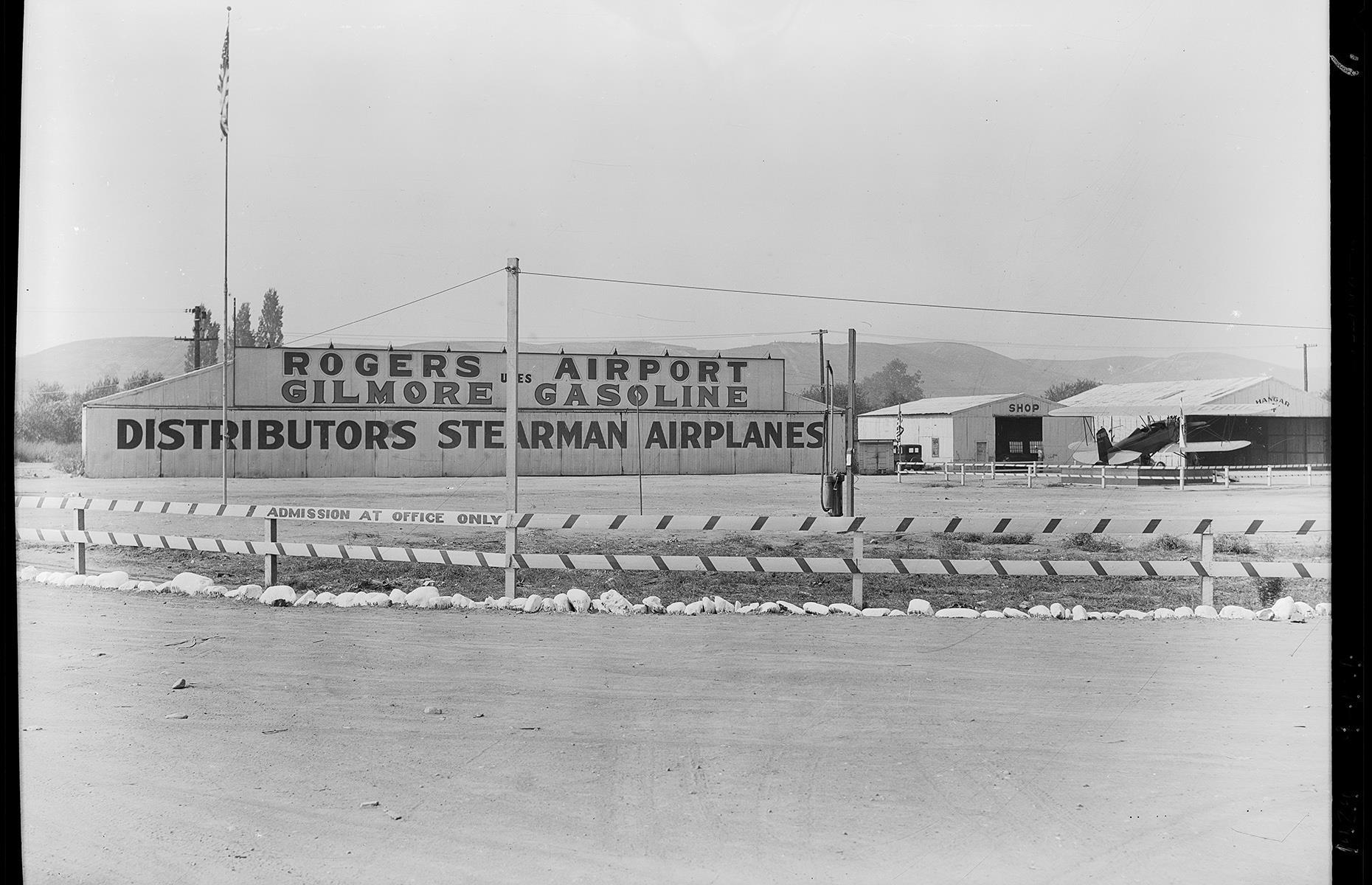 1910s-1920s: Rogers Field, Los Angeles, California