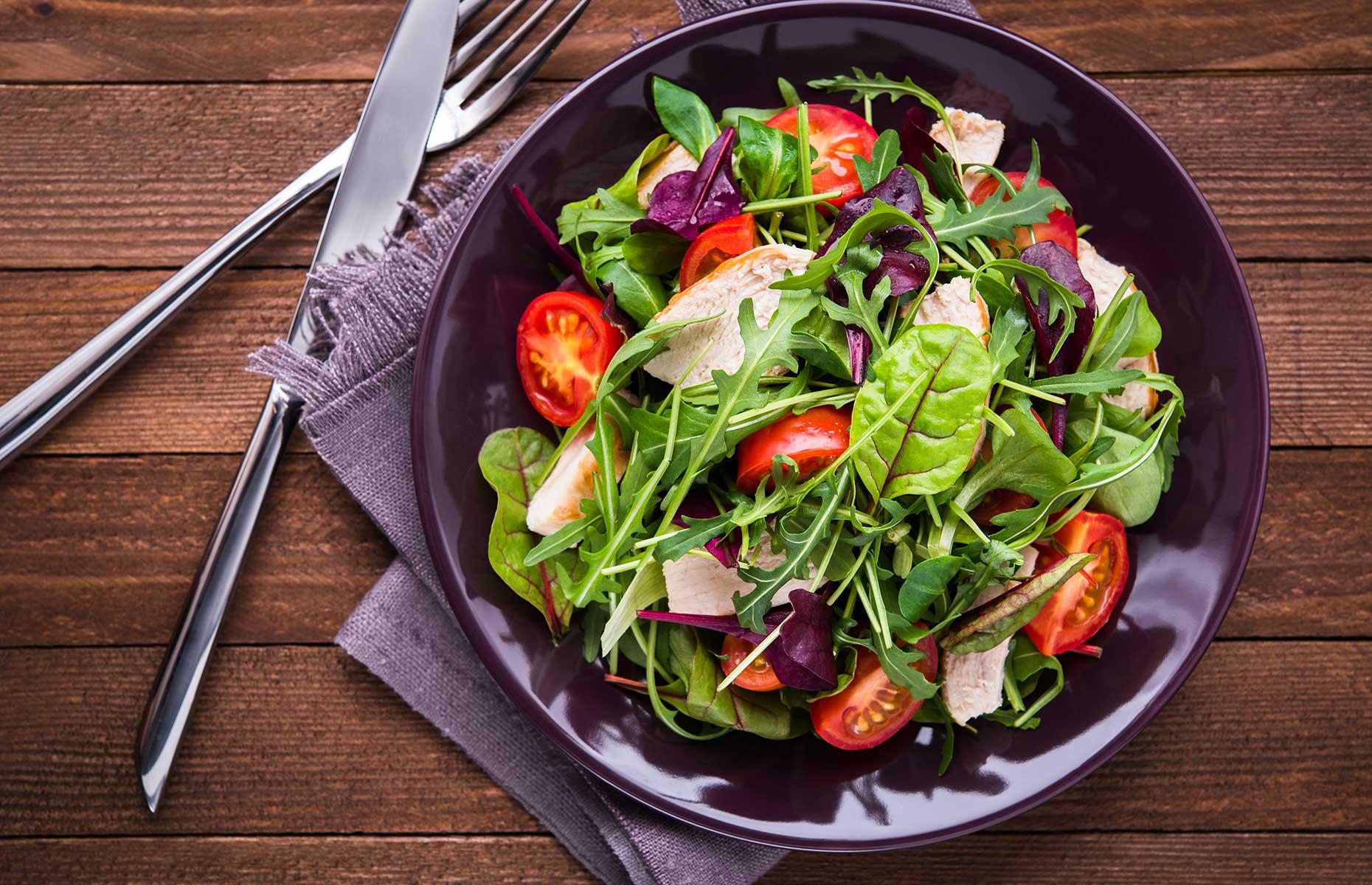 You can’t eat healthily onboard 