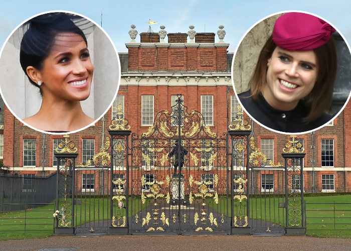 Inside the palace that Princess Eugenie shares with Meghan Markle ...