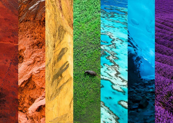 The world's most colorful natural sights, ranked