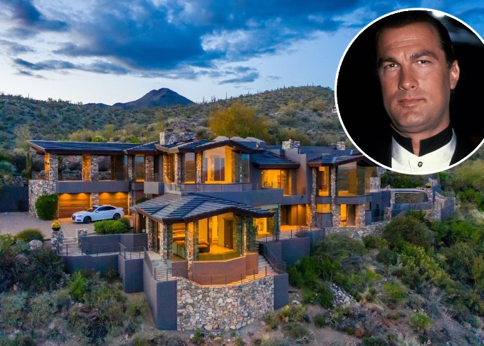 Die kugelsichere Villa von Steven Seagal und weitere Luxusfestungen