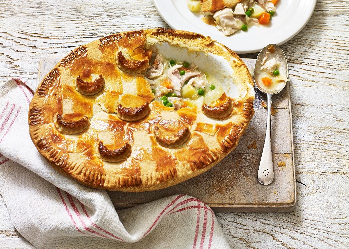 Mary Berry's chicken pot pie (Image: Mary Berry's Complete Cookbook/DK)
