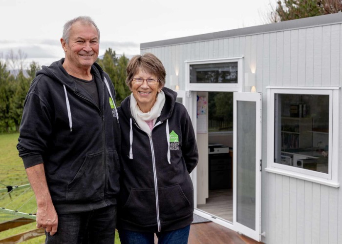 Meet the inspirational couples who built their own incredible retirement homes
