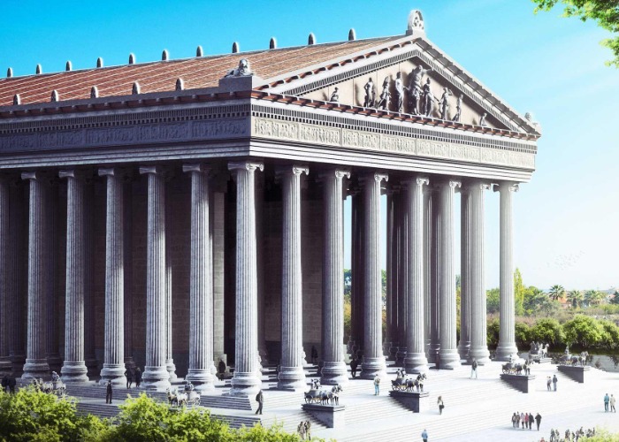 Incredible historic wonders rebuilt before your eyes