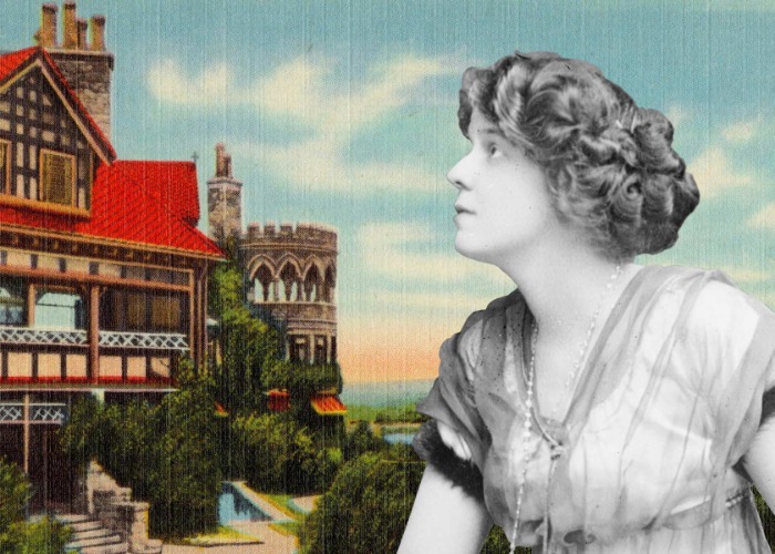 Step inside America's lost 100-room mega-mansion in rare vintage photos