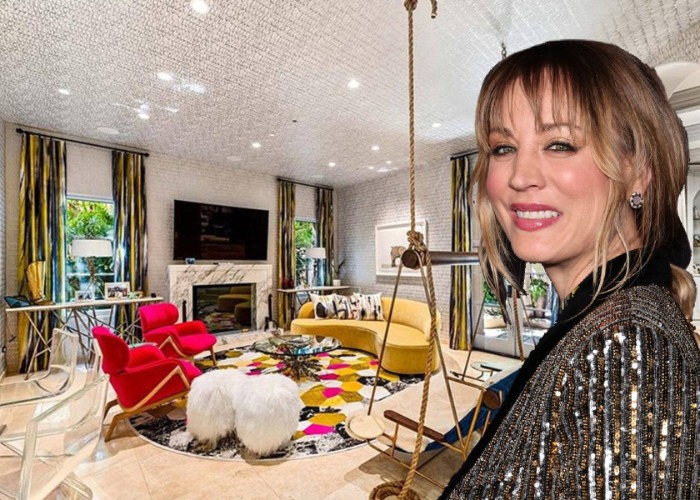 Kaley Cuoco’s Playful LA Living Room: Inside Big Bang Theory Homes