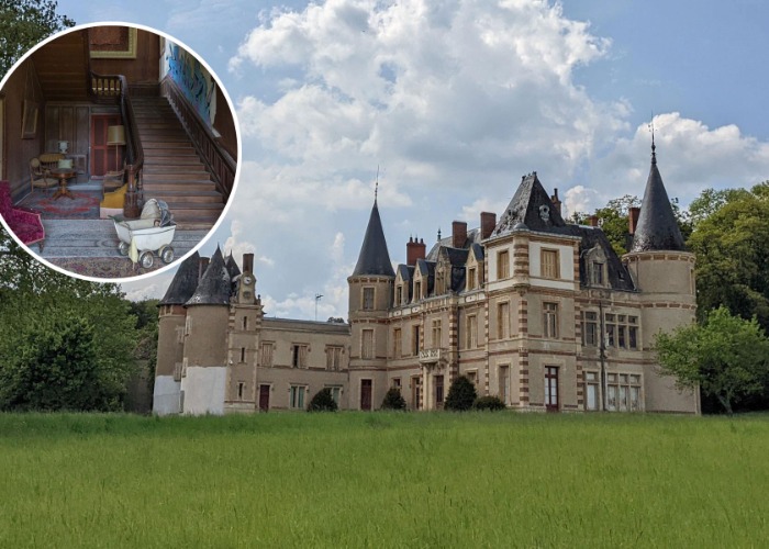 Why was this 'secret' French château left abandoned?