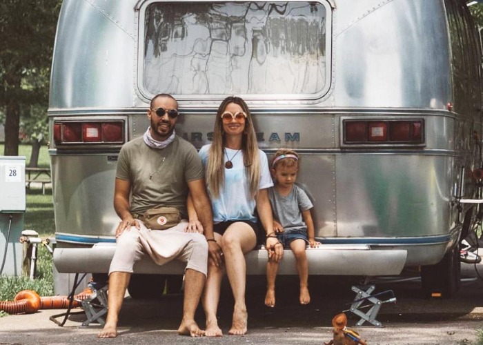 From Trailer to Trendy Tiny House: Tour This Family’s Airstream $10k Reno