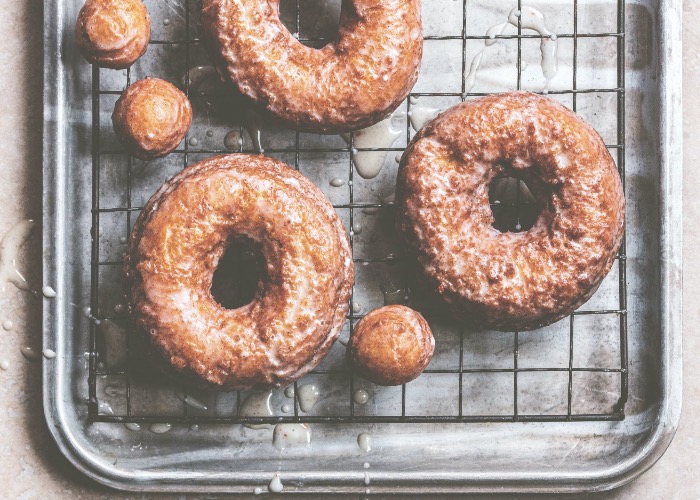 Edd Kimber's old-fashioned cake doughnut recipe