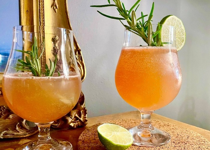 Sparkling citrus punch cocktail recipe