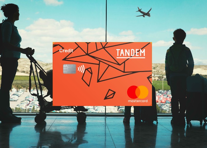 Tandem Journey Card: a credit builder card for your holiday