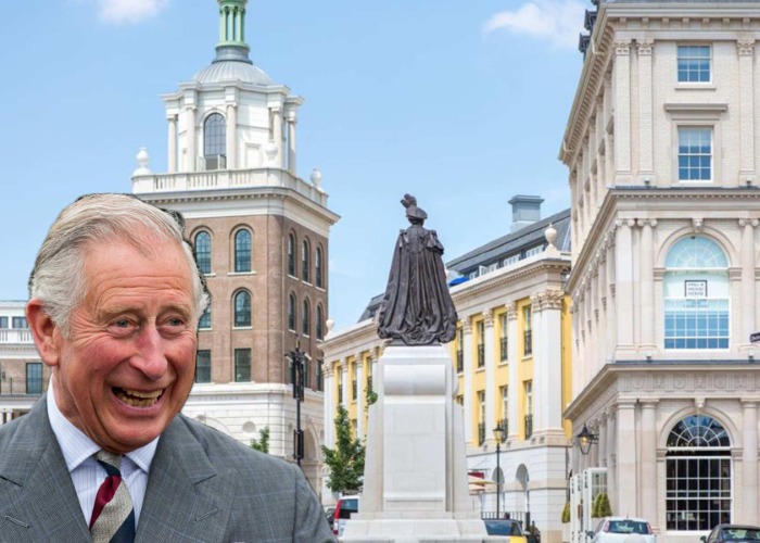Take a tour of the 'perfect' English town built by King Charles