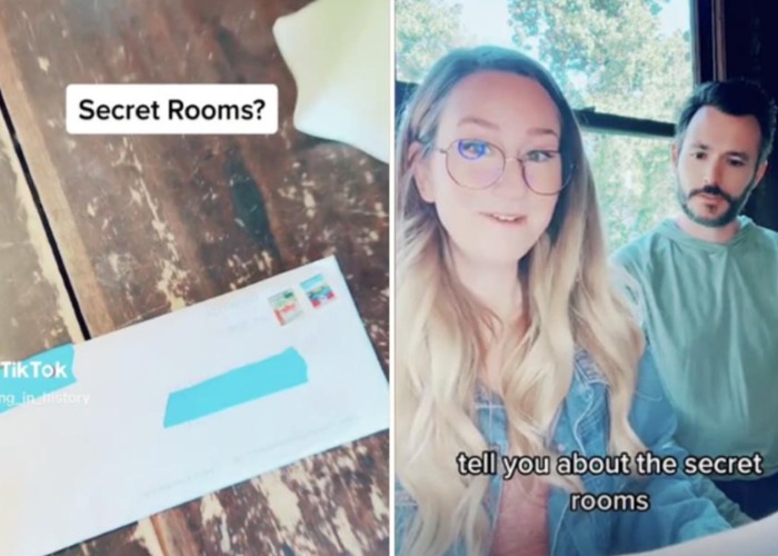 Spooky Letter Reveals HIDDEN ROOMS in Couple’s New Home