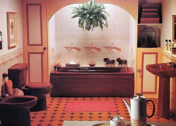Amazing vintage bathrooms from the last 100 years