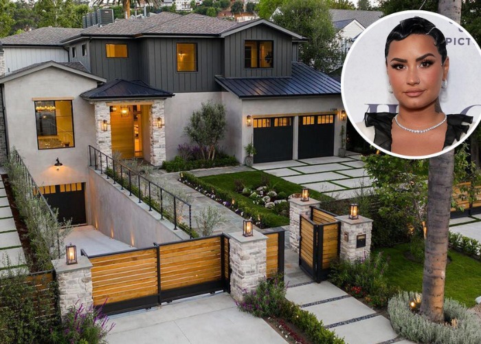 See Inside Demi Lovato's $7m Modern Farmhouse in LA