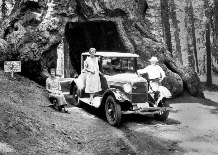See America's road trip history in vintage photos