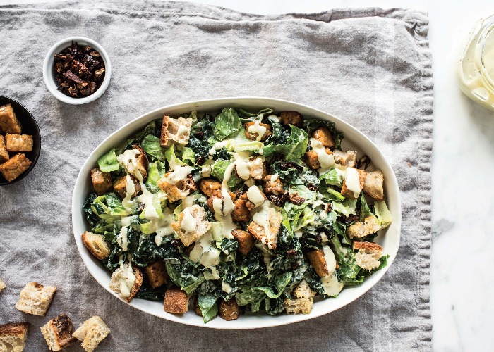 Vegan Caesar salad recipe