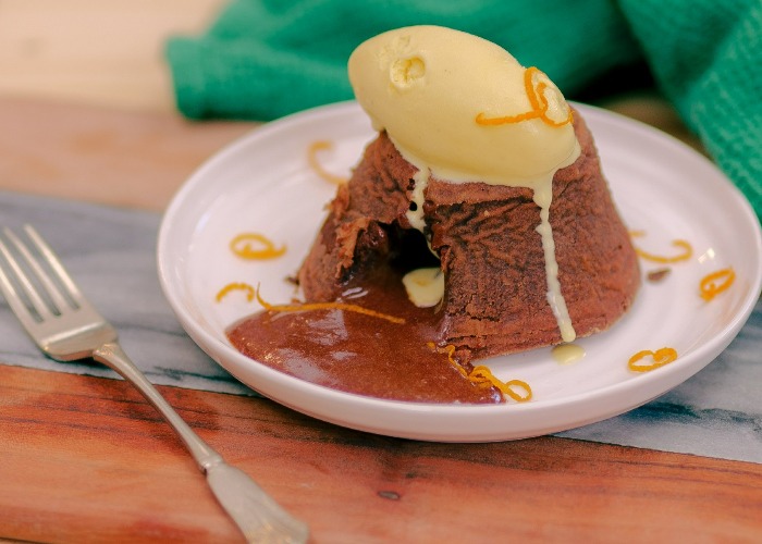 Dan Beasley-Harling's molten chocolate orange cake recipe