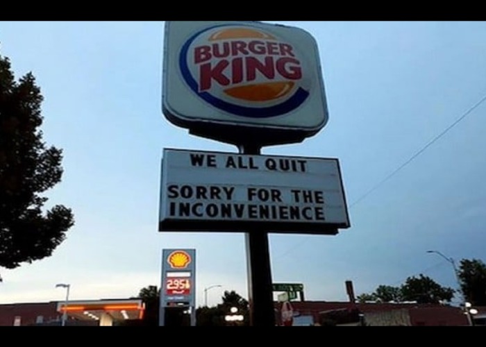 People who quit their jobs in extraordinary ways