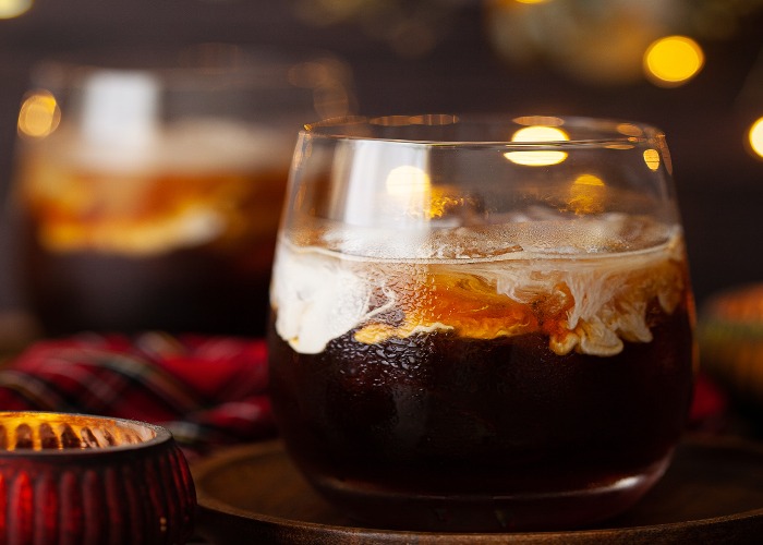 Scottish coffee creme cocktail