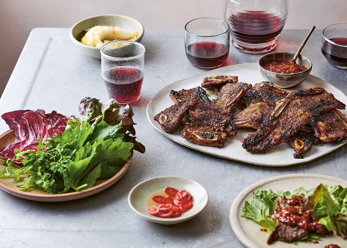 LA Galbi: LA-style Korean barbecue short ribs with ssam sauce recipe