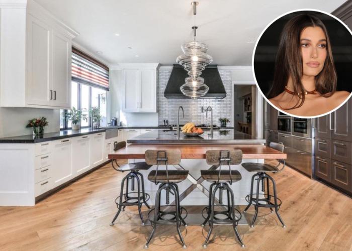 Hailey Bieber's $25m LA home has a dream kitchen 