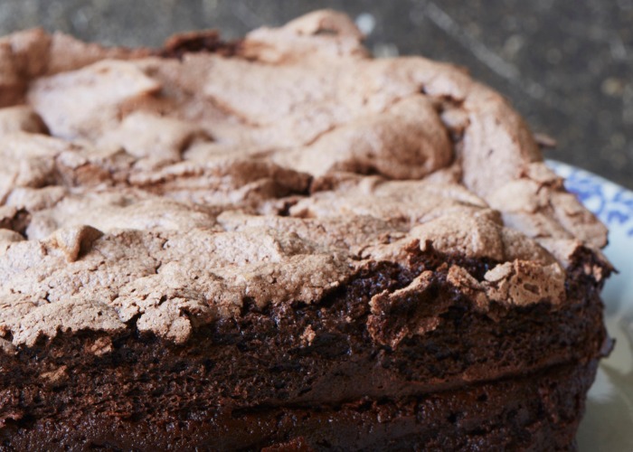 Eric Lanlard's double baked chocolate meringue brownie recipe 