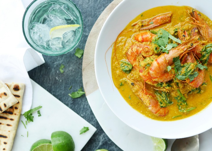 Slow cooker prawn curry recipe