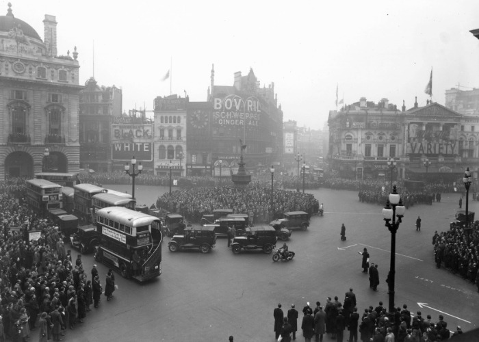 How major UK cities looked 100 years ago