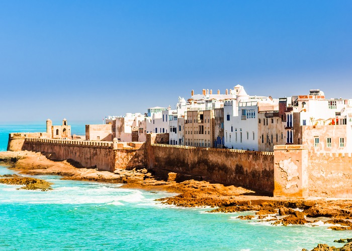 Real fish market and fresh fish, seafood from Atlantic ocean in Morocco  Stock Photo - Alamy