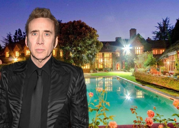 Nicholas Cage’s £8.2m Bel Air mansion TRAGEDY 