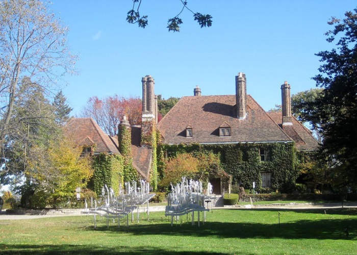 Step inside the historic Harley Clarke Mansion saved by a famous author