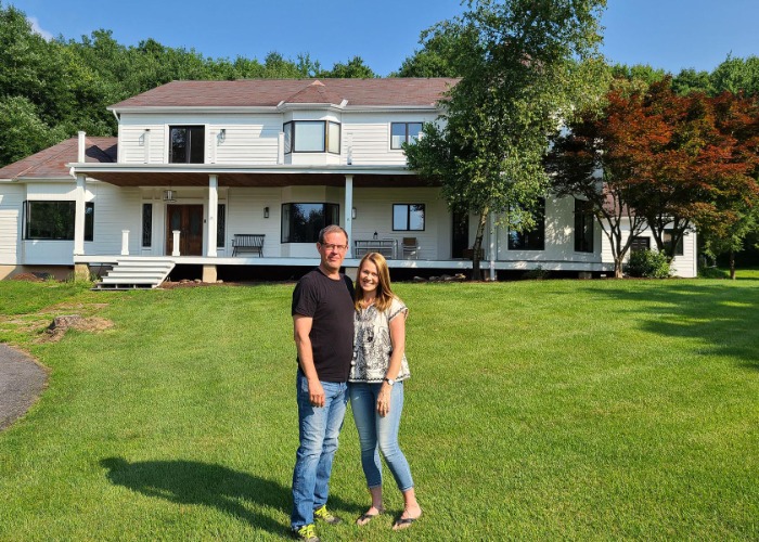 One couple turned this abandoned farmhouse into their dream home