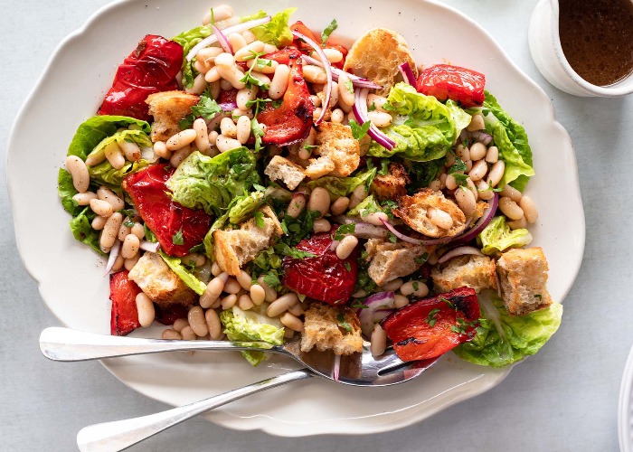 Mary Berry's bean and pepper salad recipe
