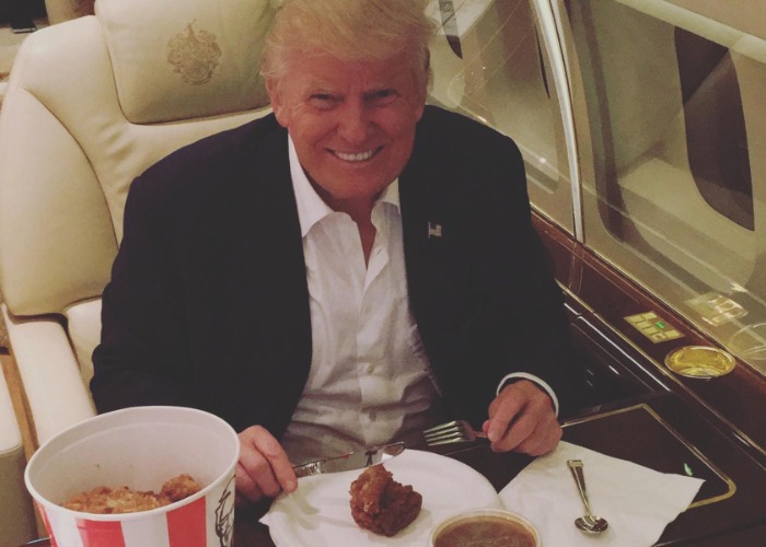 Donald Trump's SHOCKING diet made up of McDonald's and other fast foods