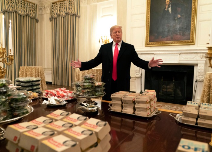 The favourite foods of US presidents might surprise you