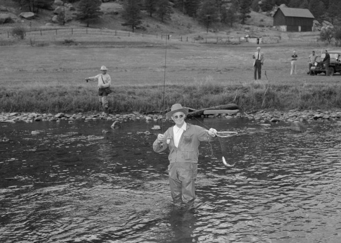 Remarkable vintage photos of American presidents on vacation