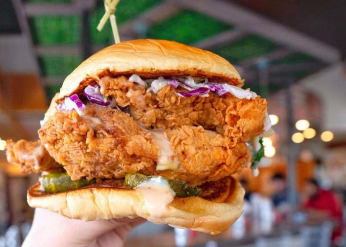 The most delicious chicken sandwich in every US state